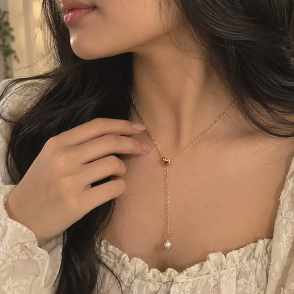 shared image - 2026-09-28T163643.585 Pearl Drop Lariat Necklace